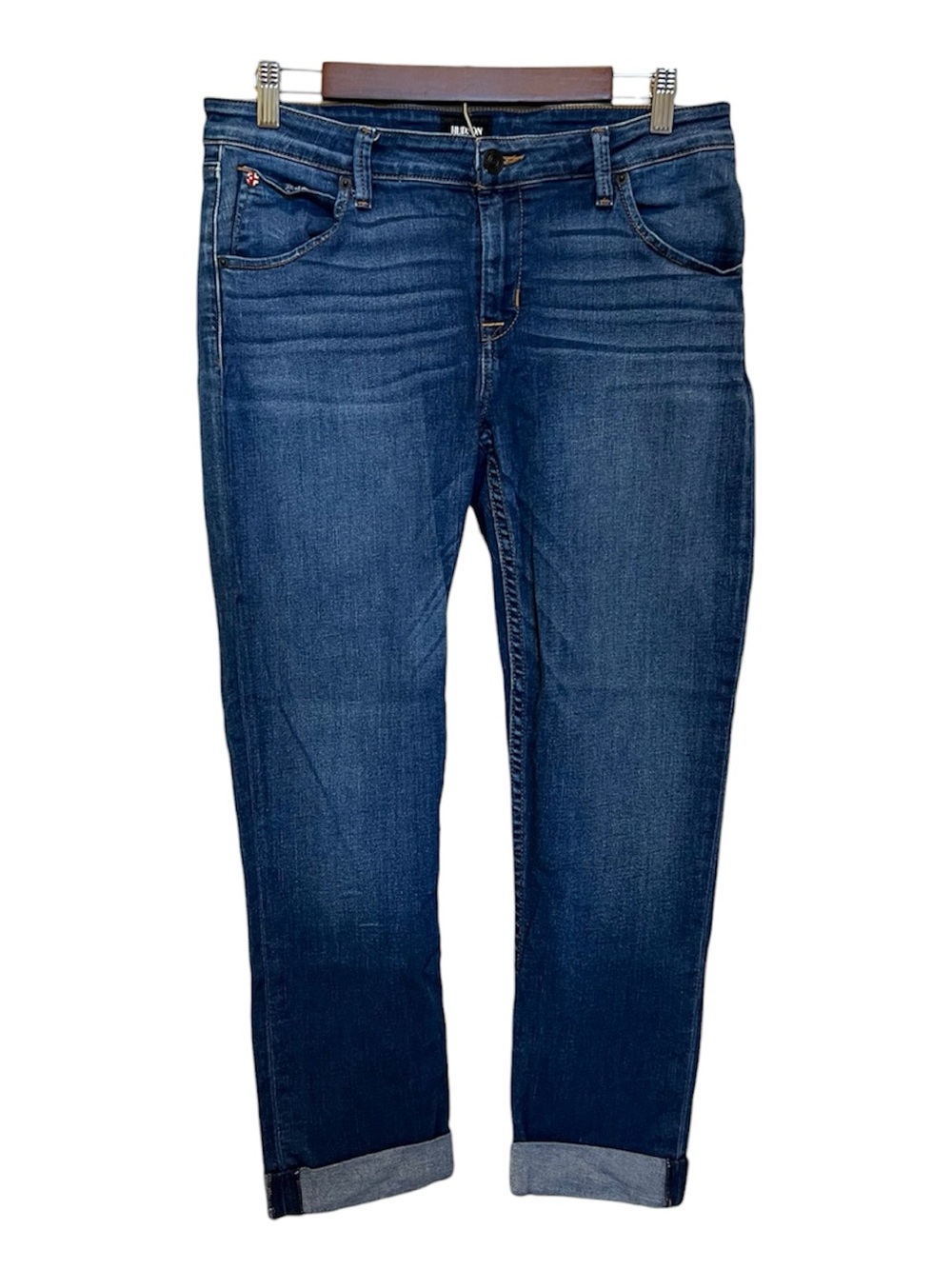 Hudson Bacara Straight Crop Denim Jeans Size 30